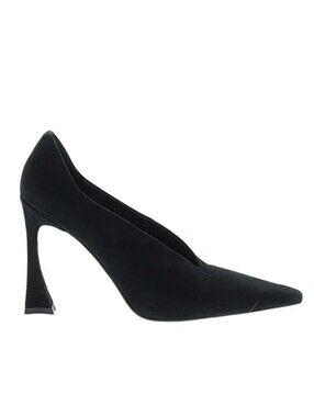 Jeffrey Campbell Hints II Square Toe Stiletto Pump a Unique Contemporary Flair
